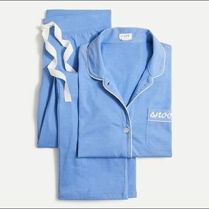 “Snooze” Adorable Knit Pajama Set
